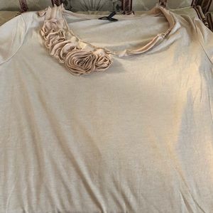 Women’s Daisy Fuentes Beige short sleeve top